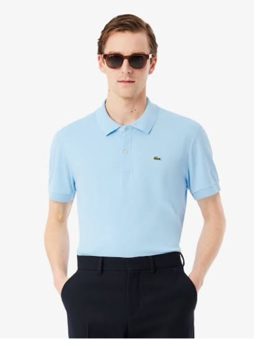 Lacoste Men’s Sky Blue Short Sleeve Polo